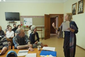 Искусствовед Ирина Евтихиева рассказывает о разорении женского монастыря. Открытая лекция в Регентской школе-2